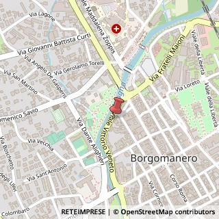 Mappa Viale Vittorio Veneto, 17, 28021 Borgomanero, Novara (Piemonte)