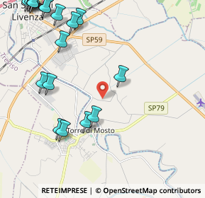 Mappa Via Fingoli, 30029 San Stino di Livenza VE, Italia (3.0685)