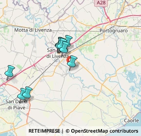 Mappa Via Fingoli, 30029 San Stino di Livenza VE, Italia (6.31091)