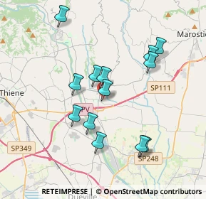 Mappa Via Luigi Pirandello, 36042 Breganze VI, Italia (3.40154)