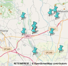 Mappa Via Luigi Pirandello, 36042 Breganze VI, Italia (3.81727)