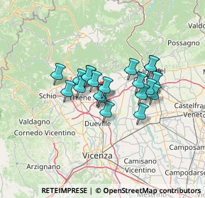 Mappa Via Luigi Pirandello, 36042 Breganze VI, Italia (9.4375)