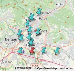 Mappa Via Guido Frizzoni, 24066 Pedrengo BG, Italia (3.26412)