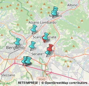 Mappa Via Guido Frizzoni, 24066 Pedrengo BG, Italia (3.7825)