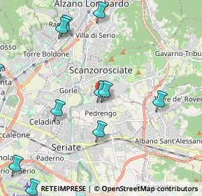 Mappa Via Guido Frizzoni, 24066 Pedrengo BG, Italia (2.81538)