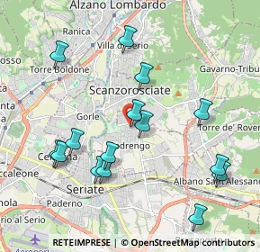 Mappa Via Guido Frizzoni, 24066 Pedrengo BG, Italia (2.068)