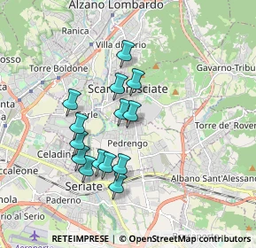 Mappa Via Guido Frizzoni, 24066 Pedrengo BG, Italia (1.53)