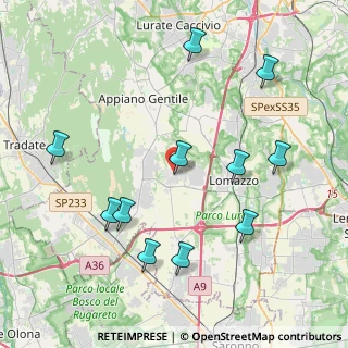 Mappa 22070 Fenegrò CO, Italia (4.42)