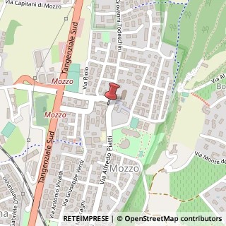 Mappa Via Alfredo Piatti, 6, 24030 Mozzo, Bergamo (Lombardia)