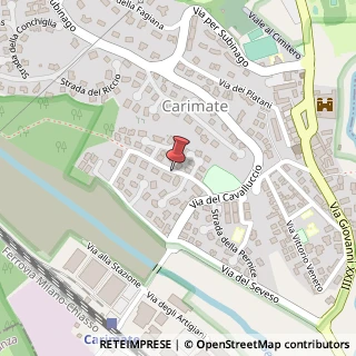 Mappa Str. delle Ginestre, 15, 22060 Carimate CO, Italia, 22060 Carimate, Como (Lombardia)
