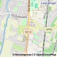 Mapa Villorba