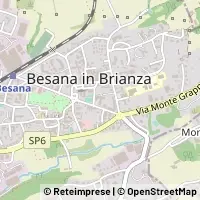 Mapa Besana in Brianza