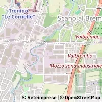 Hartă Mozzo