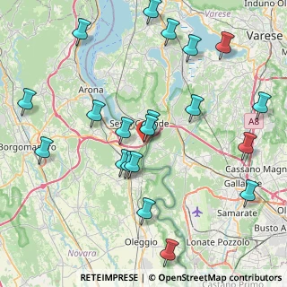 Mappa Via Marzabotto, 28053 Castelletto sopra Ticino NO, Italia (9.3305)