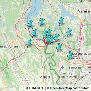Mappa Via Marzabotto, 28053 Castelletto sopra Ticino NO, Italia (5.60462)