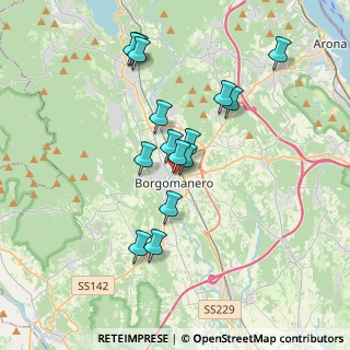 Mappa Via Loreto, 28021 Borgomanero NO, Italia (3.24133)
