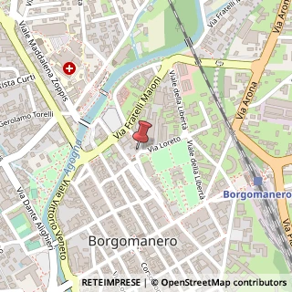 Mappa Via Loreto, 7, 28021 Gattico, Novara (Piemonte)