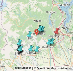 Mappa Via Cavour, 13010 Guardabosone VC, Italia (15.48471)