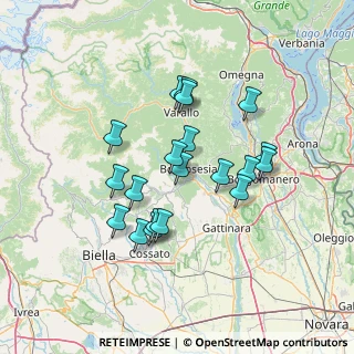 Mappa Via Cavour, 13010 Guardabosone VC, Italia (12.0635)