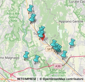 Mappa Via Gorizia, 21049 Tradate VA, Italia (3.39643)