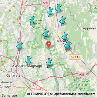 Mappa Via Molino Lepori, 21050 Lonate Ceppino VA, Italia (4.12917)
