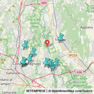 Mappa Via Molino Lepori, 21050 Lonate Ceppino VA, Italia (4.37455)