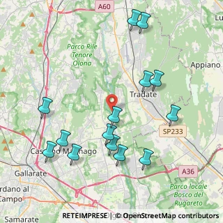 Mappa Via Molino Lepori, 21050 Lonate Ceppino VA, Italia (4.45643)