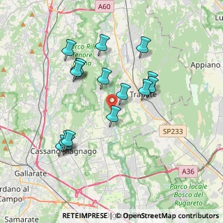 Mappa Via Molino Lepori, 21050 Lonate Ceppino VA, Italia (3.58313)