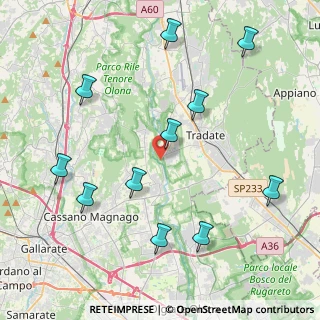 Mappa Via Molino Lepori, 21050 Lonate Ceppino VA, Italia (4.66909)