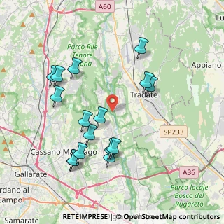 Mappa Via Molino Lepori, 21050 Lonate Ceppino VA, Italia (3.97375)