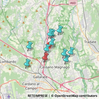Mappa Via San G. Bosco, 21040 Oggiona Con Santo Stefano VA, Italia (2.68545)