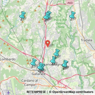 Mappa Via San G. Bosco, 21040 Oggiona Con Santo Stefano VA, Italia (4.75909)