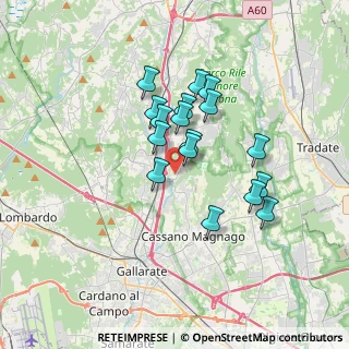 Mappa Via San G. Bosco, 21040 Oggiona Con Santo Stefano VA, Italia (2.78)