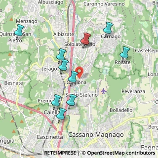 Mappa Via San G. Bosco, 21040 Oggiona Con Santo Stefano VA, Italia (2.00273)
