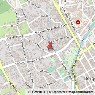 Mappa Via San Martino, 4, 28021 Borgomanero, Novara (Piemonte)