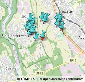 Mappa Via della Cascinetta, 21049 Tradate VA, Italia (0.7855)