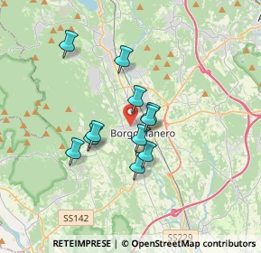 Mappa Via San Martino, 28021 Borgomanero NO, Italia (2.61)