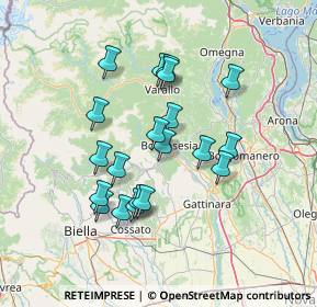 Mappa Via Stretta, 13010 Guardabosone VC, Italia (12.247)