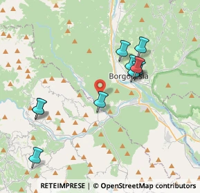 Mappa Via Stretta, 13010 Guardabosone VC, Italia (3.70182)