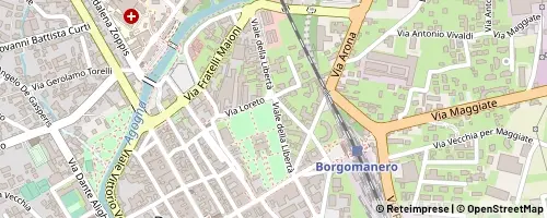 Mappa Borgomanero