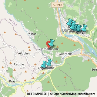 Mappa Via Cavour, 13010 Guardabosone VC, Italia (2.29636)