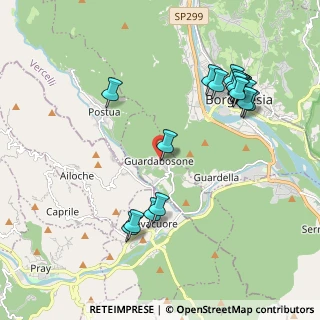 Mappa Via Cavour, 13010 Guardabosone VC, Italia (2.212)