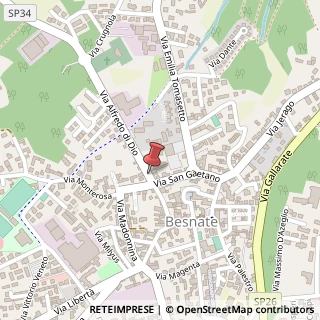 Mappa Via A. Di Dio, 8, 21010 Cantello, Varese (Lombardia)