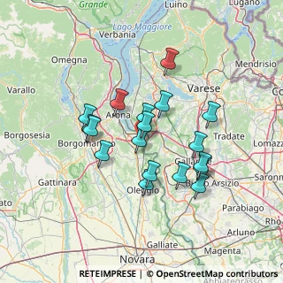 Mappa Via Sivo, 28053 Castelletto sopra Ticino NO, Italia (11.80556)