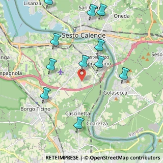 Mappa Via Sivo, 28053 Castelletto sopra Ticino NO, Italia (2.27182)