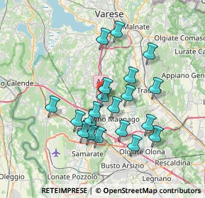 Mappa Via Carabelli, 21040 Oggiona Con Santo Stefano VA, Italia (6.383)