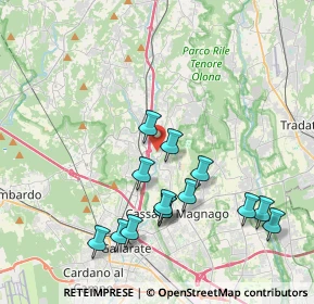 Mappa Via Carabelli, 21040 Oggiona Con Santo Stefano VA, Italia (3.99786)