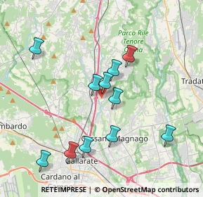 Mappa Via Carabelli, 21040 Oggiona Con Santo Stefano VA, Italia (3.66091)