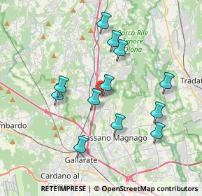 Mappa Via Carabelli, 21040 Oggiona Con Santo Stefano VA, Italia (3.53083)