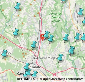 Mappa Via Carabelli, 21040 Oggiona Con Santo Stefano VA, Italia (5.9095)